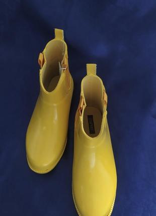 Резиновые сапоги - ботинки3 фото