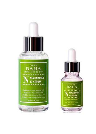 Cыворотка 30 мл для жирной кожи с ниацинамидом cos de baha niacinamide 10 serum