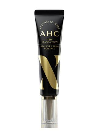 Антивозрастной крем для век с эффектом лифтинга ahc ten revolution real eye cream for face 30мл1 фото