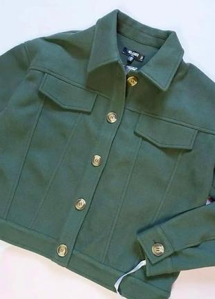 Укороченная куртка, куртка-рубашка, кашемировая куртка