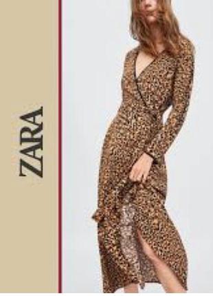 Платье zara 100% вискоза