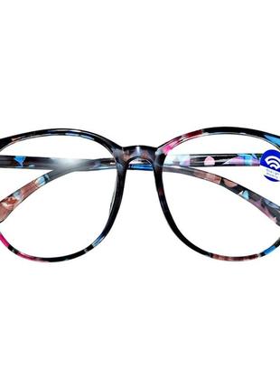 Имиджевые разноцветные очки с защитой унисекс