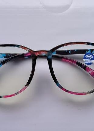 Іміджеві різнокольорові окуляри з захистом унісекс4 фото