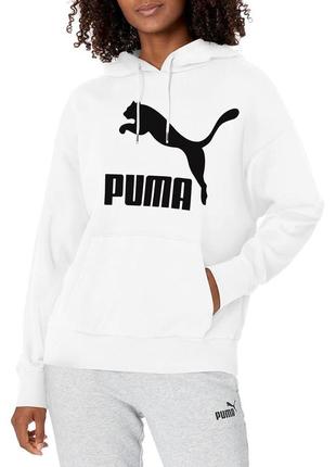 Худи толстовка свитшот белый puma