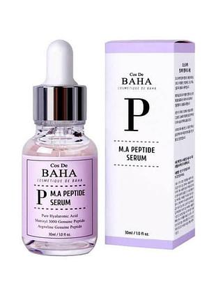 Пептидна сироватка cos de baha m.a peptide serum matrixyl 3000&argireline, 30 мл