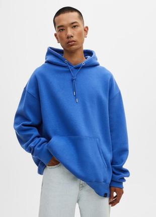 Худи, свитшот, толстовка pull bear (zara), коллекция 2023, размер xl