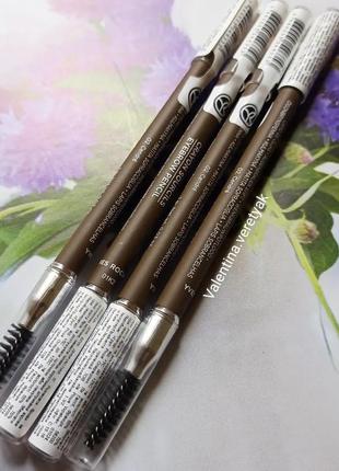 Карандаш для бровей с щеточкой оттенок дымчастый ив роше