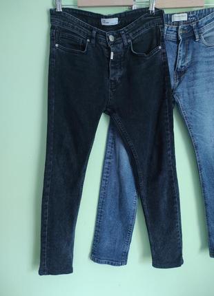 Мужские джинсы светлые/темные4 фото