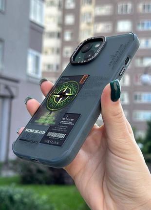 Чохол stone island для iphone, чохол для айфона 3