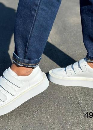 Кеды женские на липучках