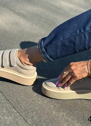 Кеды женские на липучках