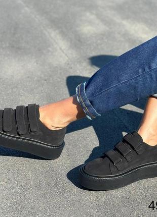 Кеды женские на липучках