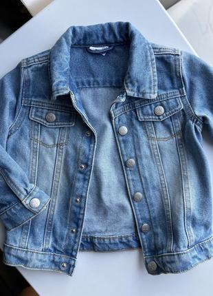 Джинсовый пиджак , джинсовка, джинсовий піджак4 фото
