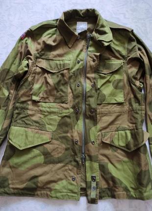 Чоловіча військова куртка норвезької армії, камуфляжна куртка демісезон2 фото