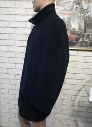 Шикарное укороченное пальто кокон ,шерсть с кашемиром  36/ 48 может и на 50, на невысокого8 фото