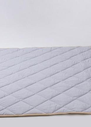 Одеяло из овечьей шерсти мериносов goodnight - серое в полоску 180х2002 фото