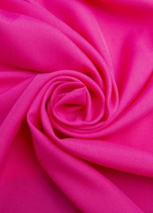 Ткань костюмная габардин ярко розовый