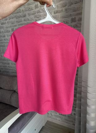 Розовая футболка yves saint laurent размер м3 фото