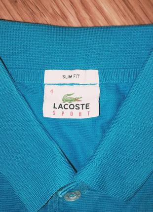 Футболка поло унісекс lacoste3 фото