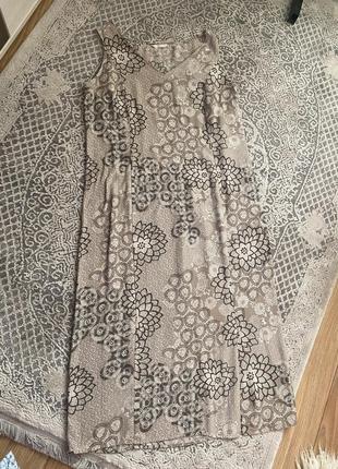 Вискозное сарафан длинное платье2 фото