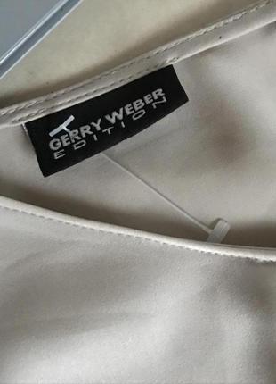 Блуза стильная модная дорогой бренд gerry weber  размер 48/504 фото