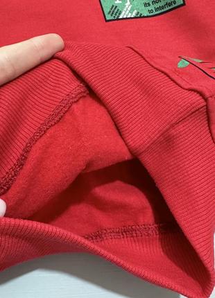 Світшот червоний 3