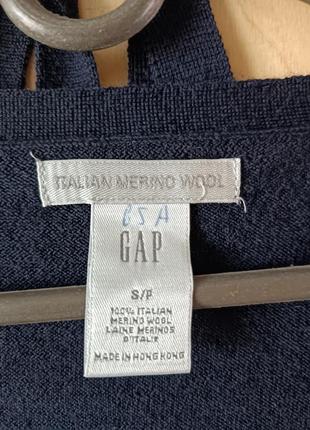 Кардиган из шерсти мериноса на запах gap8 фото