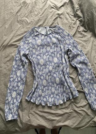 Блуза пліссе