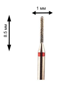 Фреза для маникюра иголка, маникюрная насадка к фрезеру алмазная, m-004, сверло для ногтей