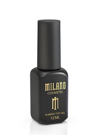 Базовое покрытие для маникюра milano fiber base 12ml (для ногтей, мейкап гель лака makeup)1 фото