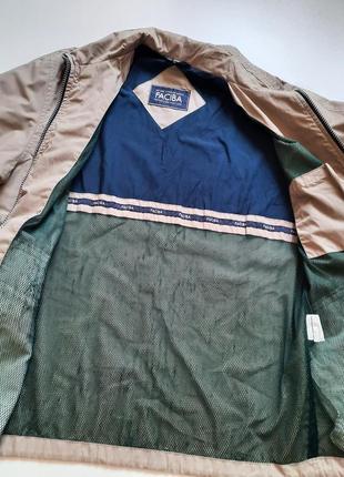 Стильна брендова куртка вітровка оригінал faciba, розмір xl/2xl5 фото