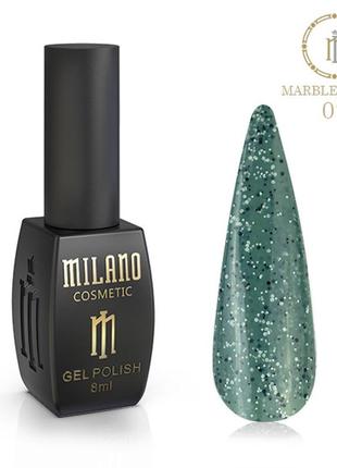 Гель-лак milano 8ml (marblen sand) №07