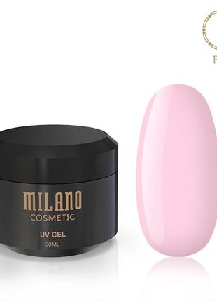 Гель для наращивания milano pink 30 ml1 фото