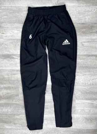 Adidas climalite штаны xs размер спортивные чёрные оригинал