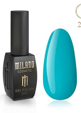 Гель лак milano 8 мл № 227