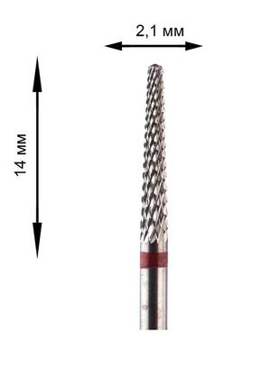 Твердосплавна фреза для манікюру m-101, манікюрна насадка для нігтів.
