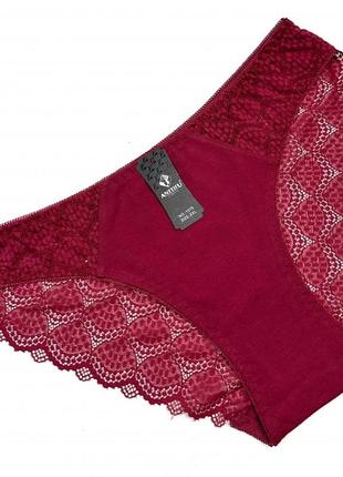 Труси жіночі antifu, бавовна з мереживом, 44 46 48