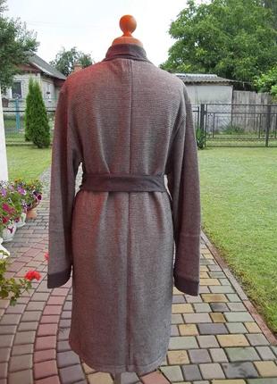 ( 50 / 52 р ) мужской халат хлопковый на трикотажной подкладке теплый б / у4 фото