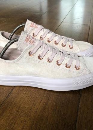 Кеды замшевые  converse (оригинал) 39 р. + ресриратор