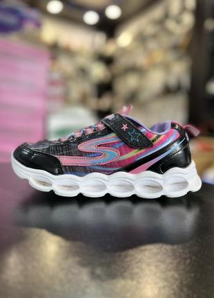 Кльові кросівки skechers зі світлодіодами