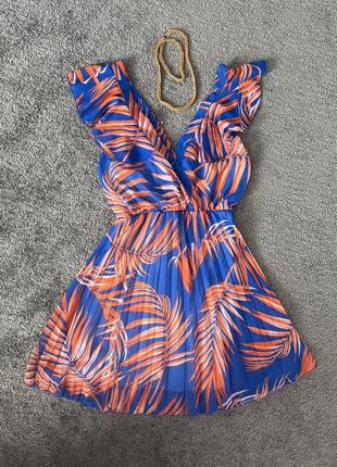 Платье плиссе, очень красивое