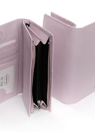Podium кошелек classic женский кожа dr. bond wmb-3m pink2 фото