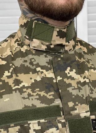 Тактичний костюм військовий чоловічий армійський тактичний костюм всу піксель військова форма статутна8 фото