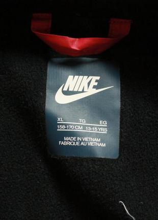 Совершення курточка теплая на флисе 158-170 см унисекс nike b nsw jkt fleece lined4 фото