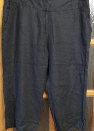 Льняні бриджі р.58/60