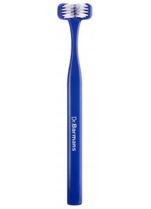 Детская зубная щетка dr. barman's superbrush dentaco ag 9603210000 синяя (8.121/1)1 фото