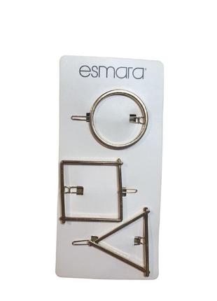 Набір заколок для волосся "геометрія" esmara золотистого кольору
