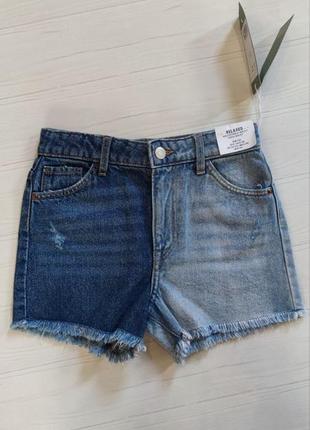 Новые джинсовые шорты h&m разм. 134 і 140 см.
