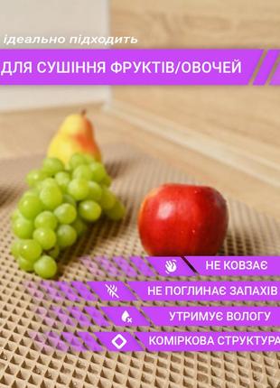 Коврик для сушки посуды evapuzzle 40x30 см (сушка посуды, сушилка для посуды, коврик...