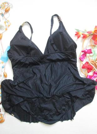 Мега шикарный купальник платье супер батал с драпировкой sea by melissa odabash 🌴💜🌴5 фото